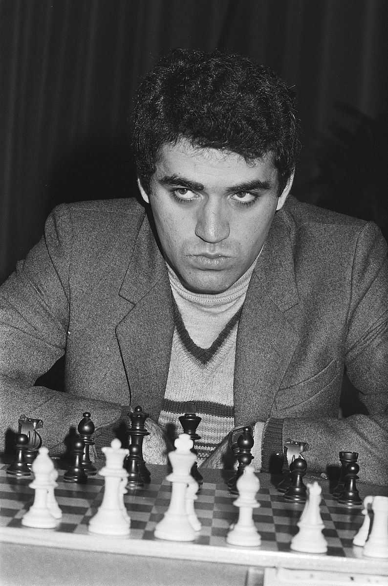 Garry Kasparov - arguably the strongest player in Chess History