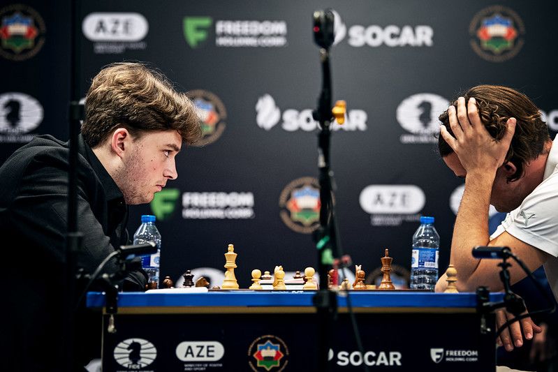 Chess World Cup 2023 — Magnus Carlsen RESIGNS against Vincent Keymer in  explosive round 4 in Baku