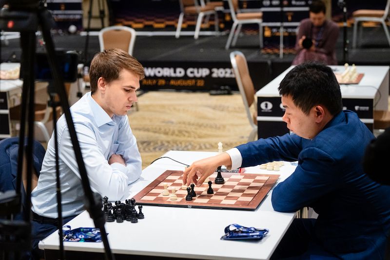 FIDE World Cup 2023: R Praggnanadhaa Stuns Hikaru Nakamura, Magnus