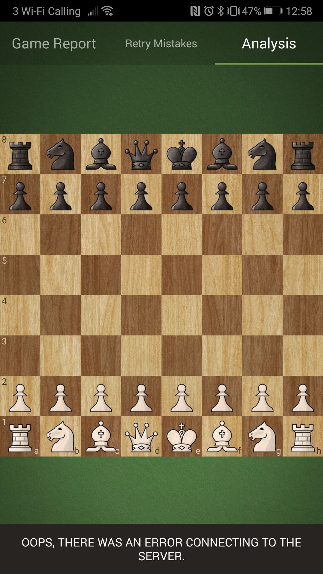 Chess analysis during and after game - Chess Forums 