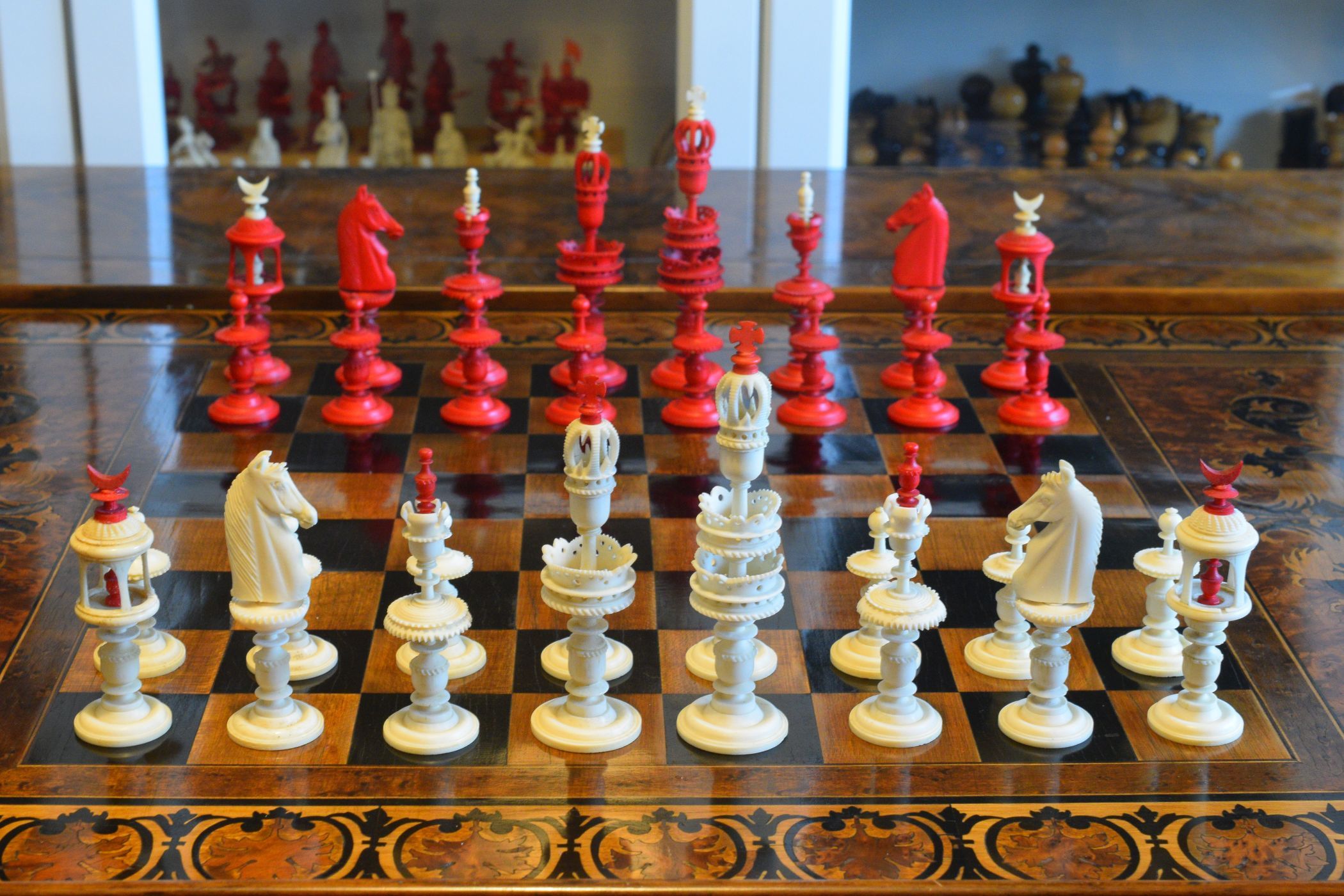 Selenus chess set found today in a flea market in Switzerland - Chess  Forums - Chess.com