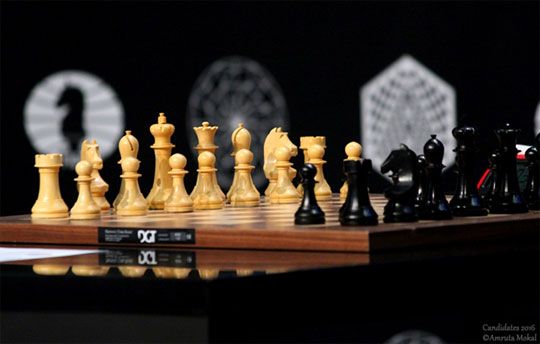 World Championship Chess Pieces Set Ebonywood 3.75 Official FIDE Approved  Type.