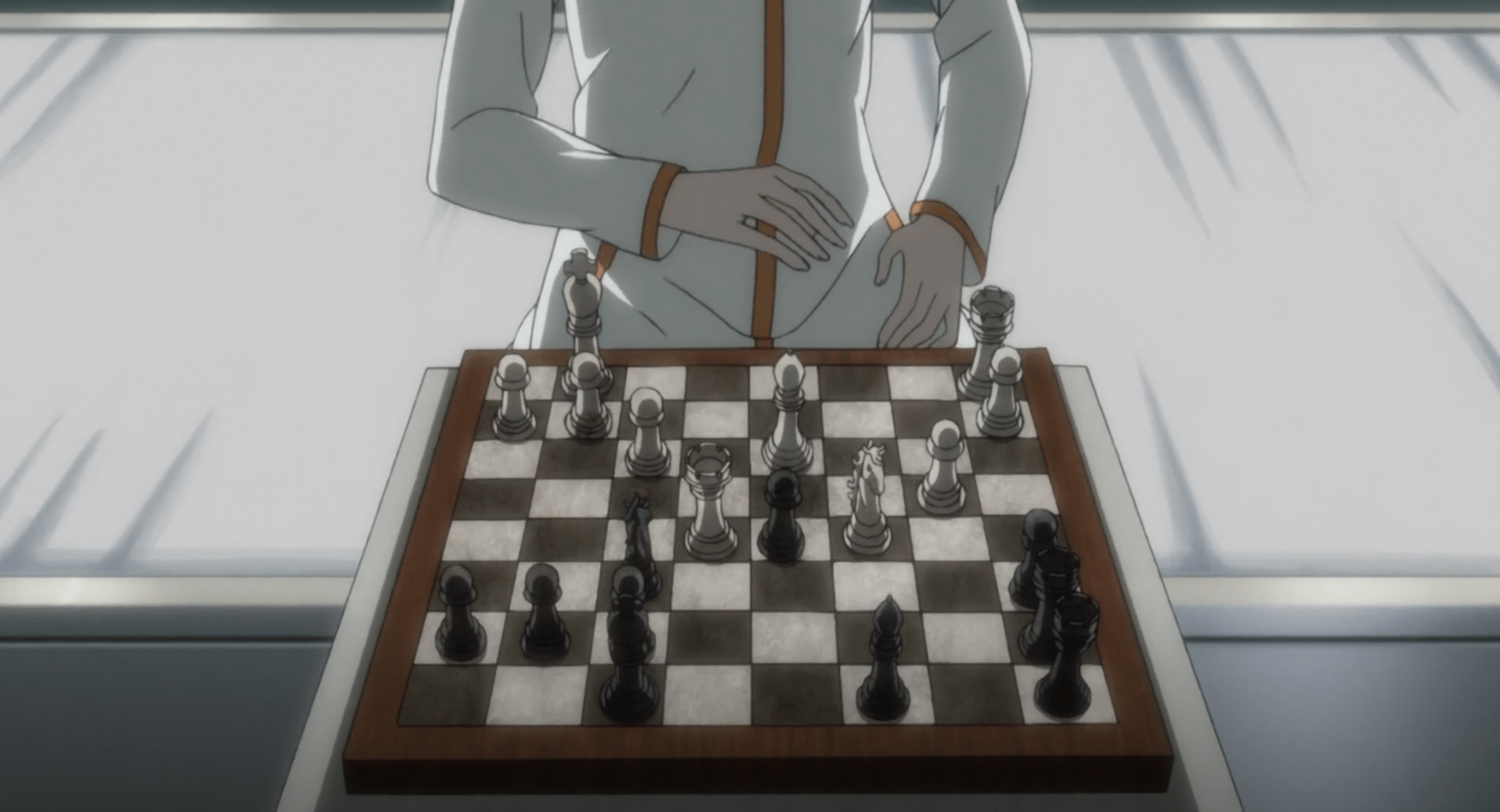 Found another chess board in an anime that makes no sense (context and  explanation in comments) : r/AnarchyChess