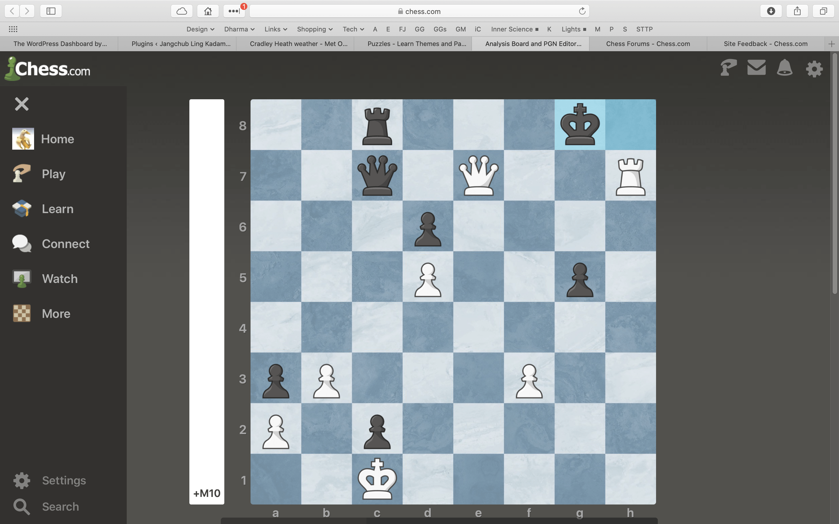 How can I see the board from the black side in the new analysis mode? -  Chess Forums 