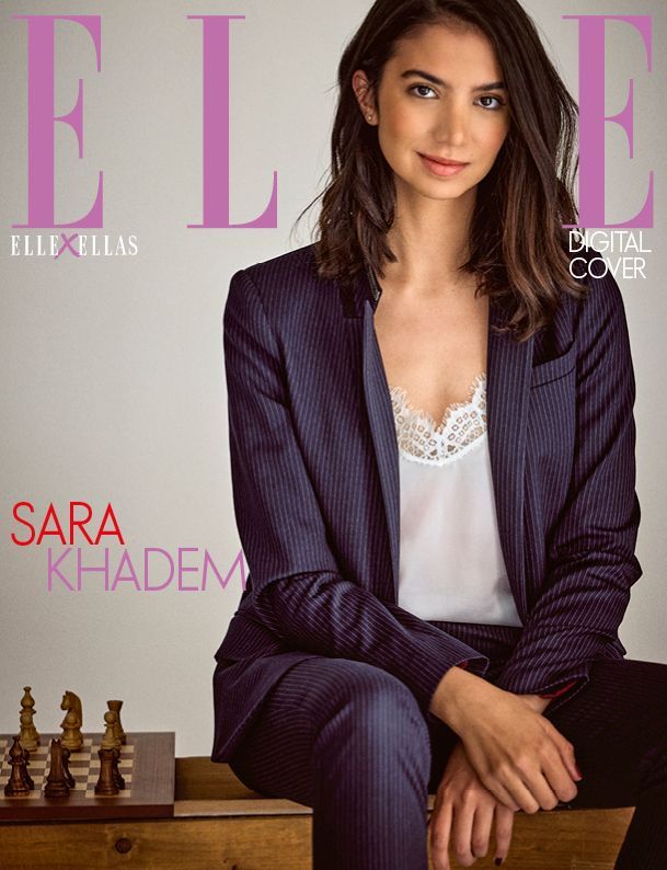 Del exilio a estrella de portada: la MI iraní Sara Khadem aparece en la revista Elle