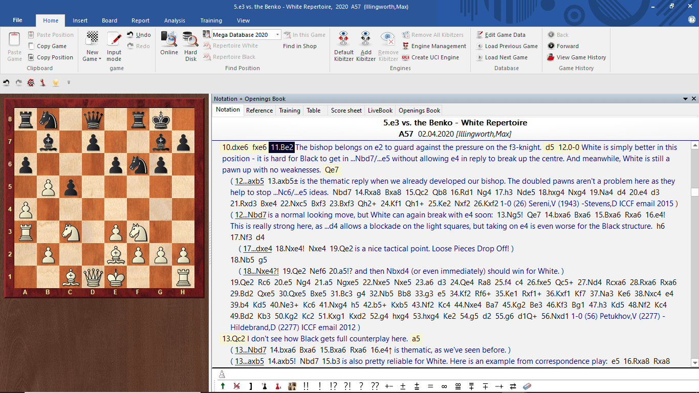 Learning endgames with ChessBase 13