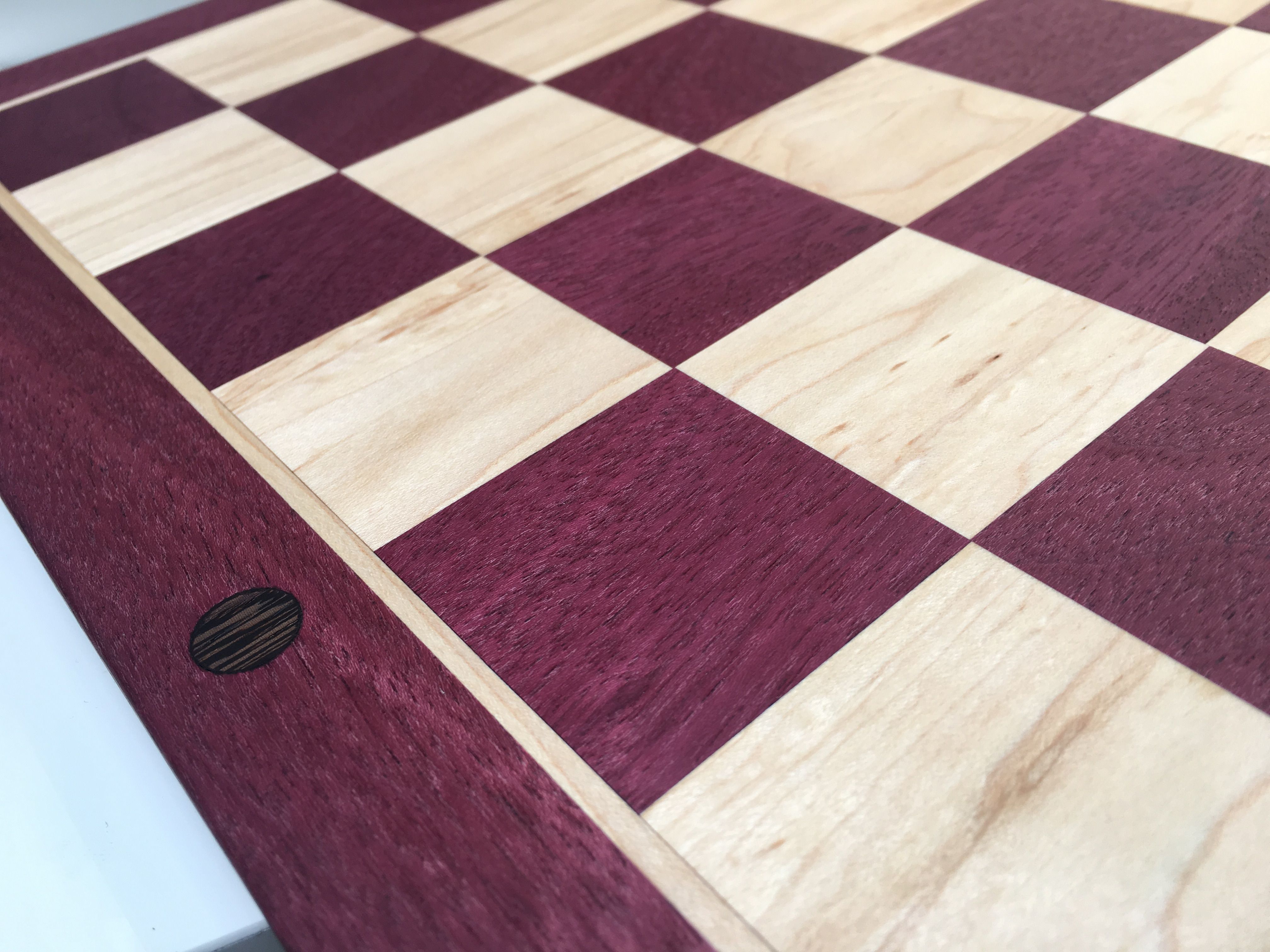 New Custom Board Maple Purple Heart Foldable Chess Forums