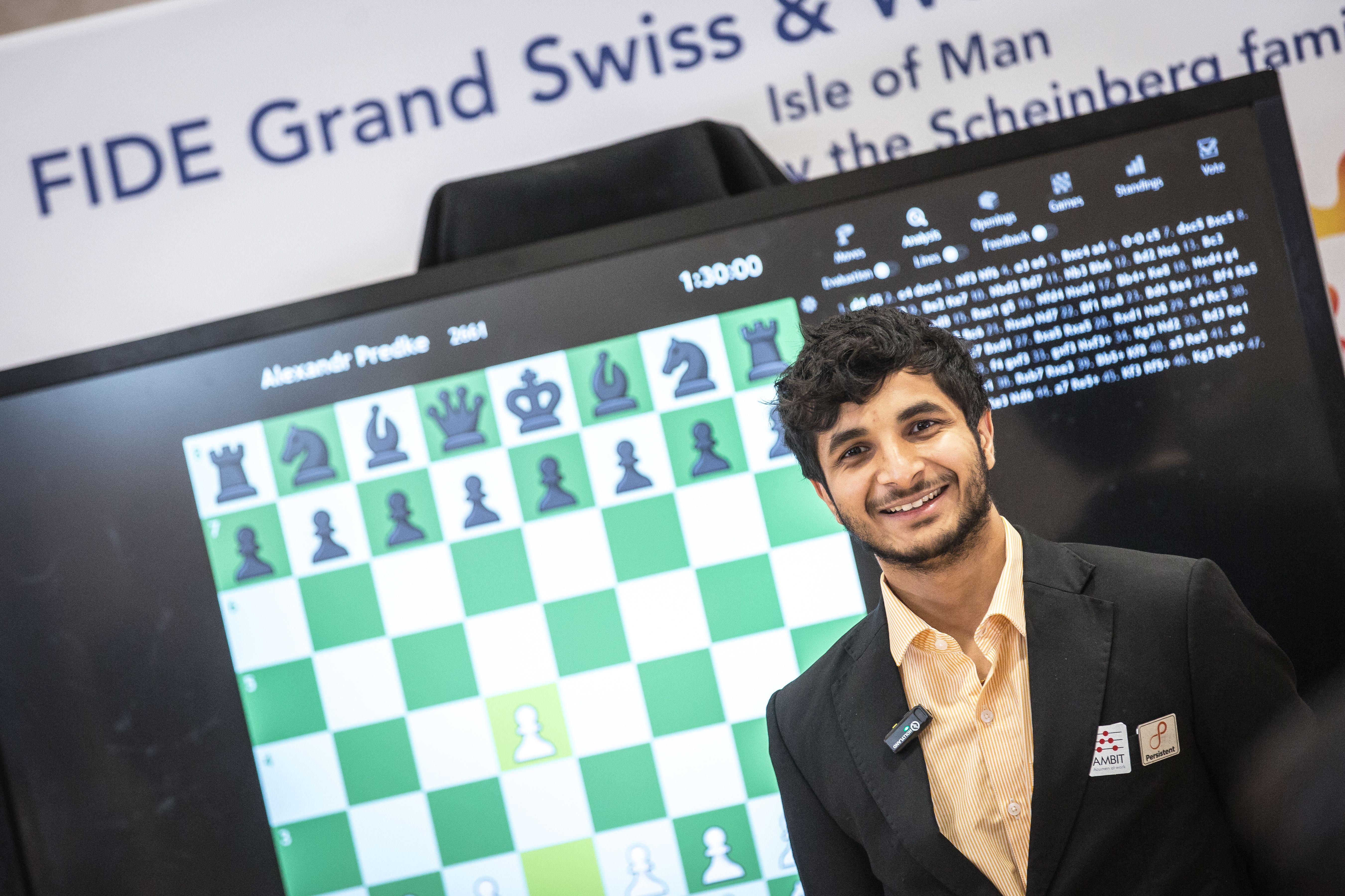 FIDE Grand Swiss Round 9: Nakamura, Maghsoodloo Join Leaders 
