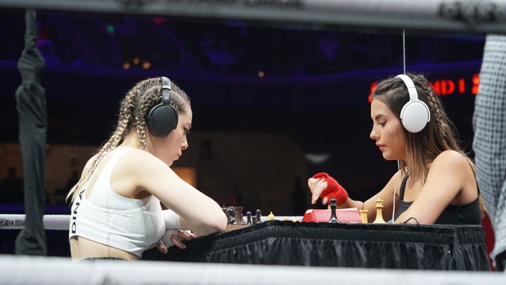 When Chess Grand Master Tries Chessboxing - Dina Belenkaya vs Andrea Botez  