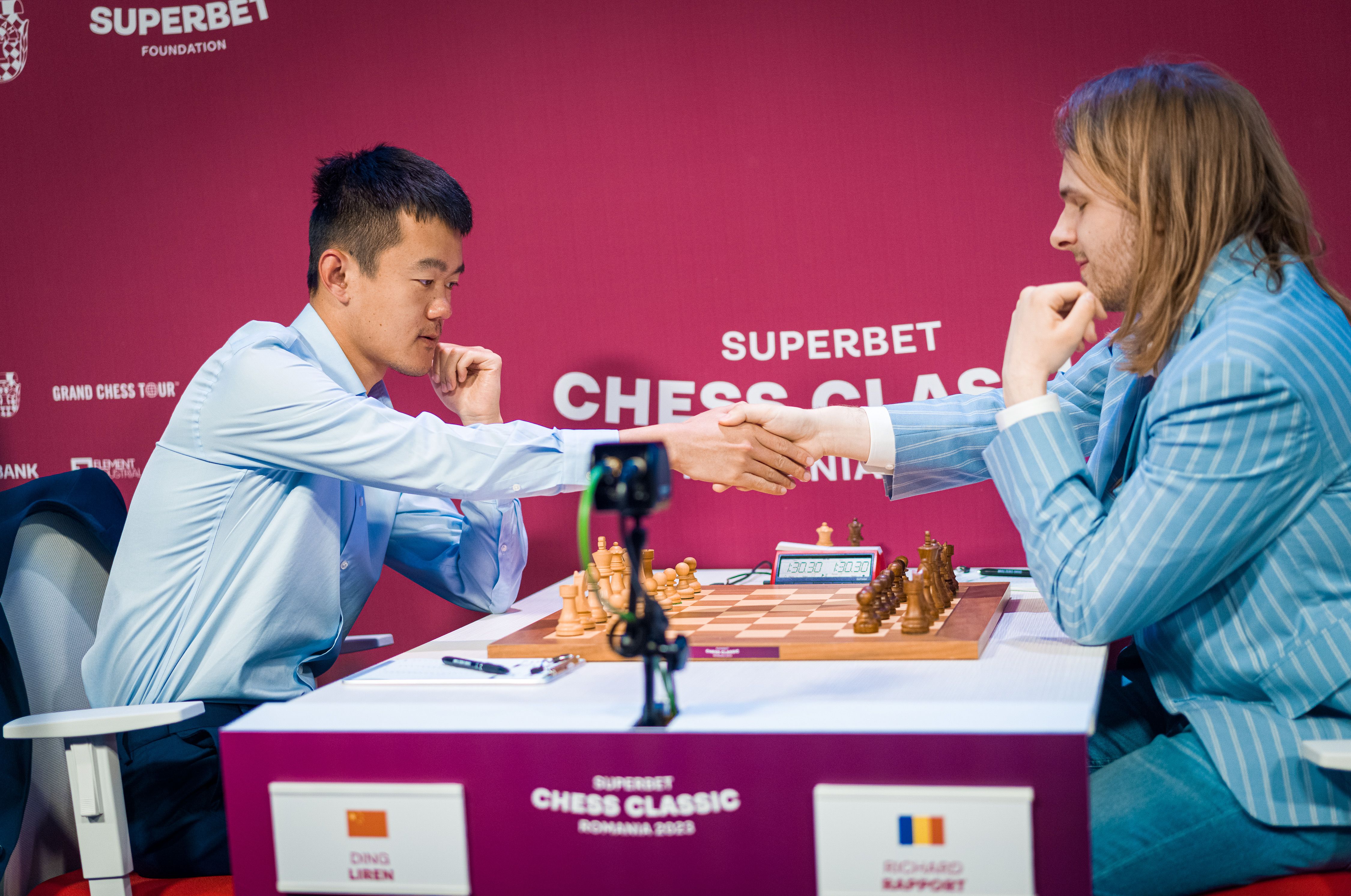 Alireza Firouzja vs Ding Liren  Superbet Chess Classic Romania, 2023  #chess #chessgame 