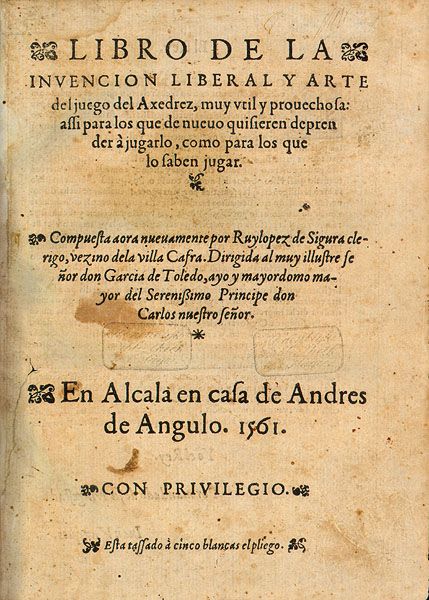 Ruy López de Segura., Ruy López de Segura. Born-c. 1530 – D…