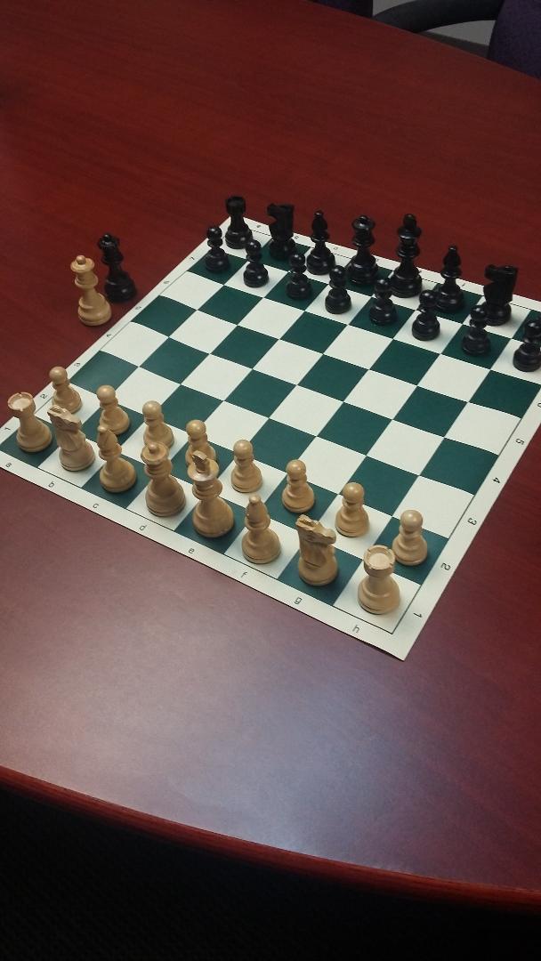 New NO BOARD LARGE 3.5 Inch King Maie Chess PIECES ONLY Weighted Wood Set 