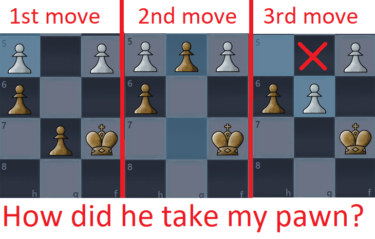 En Passant #chess #tricks #learnchess #enpassant