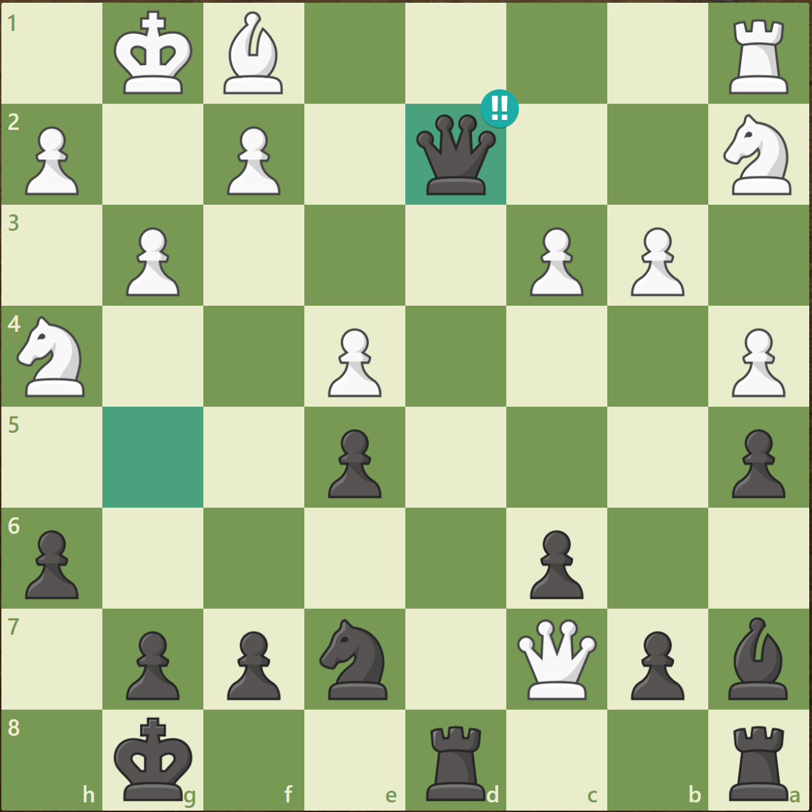 Puzzle by me. Stockfish doesn't see it at first - black to move and mate in  6. : r/chess