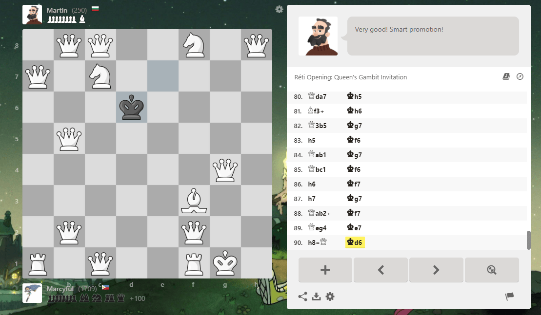 How Fast Can I Lose to the Martin Bot on Chess.com? 
