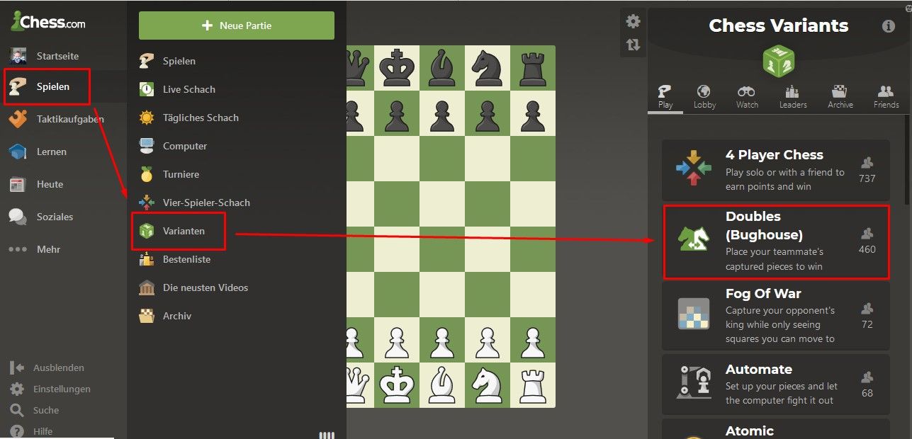 tandem schach online