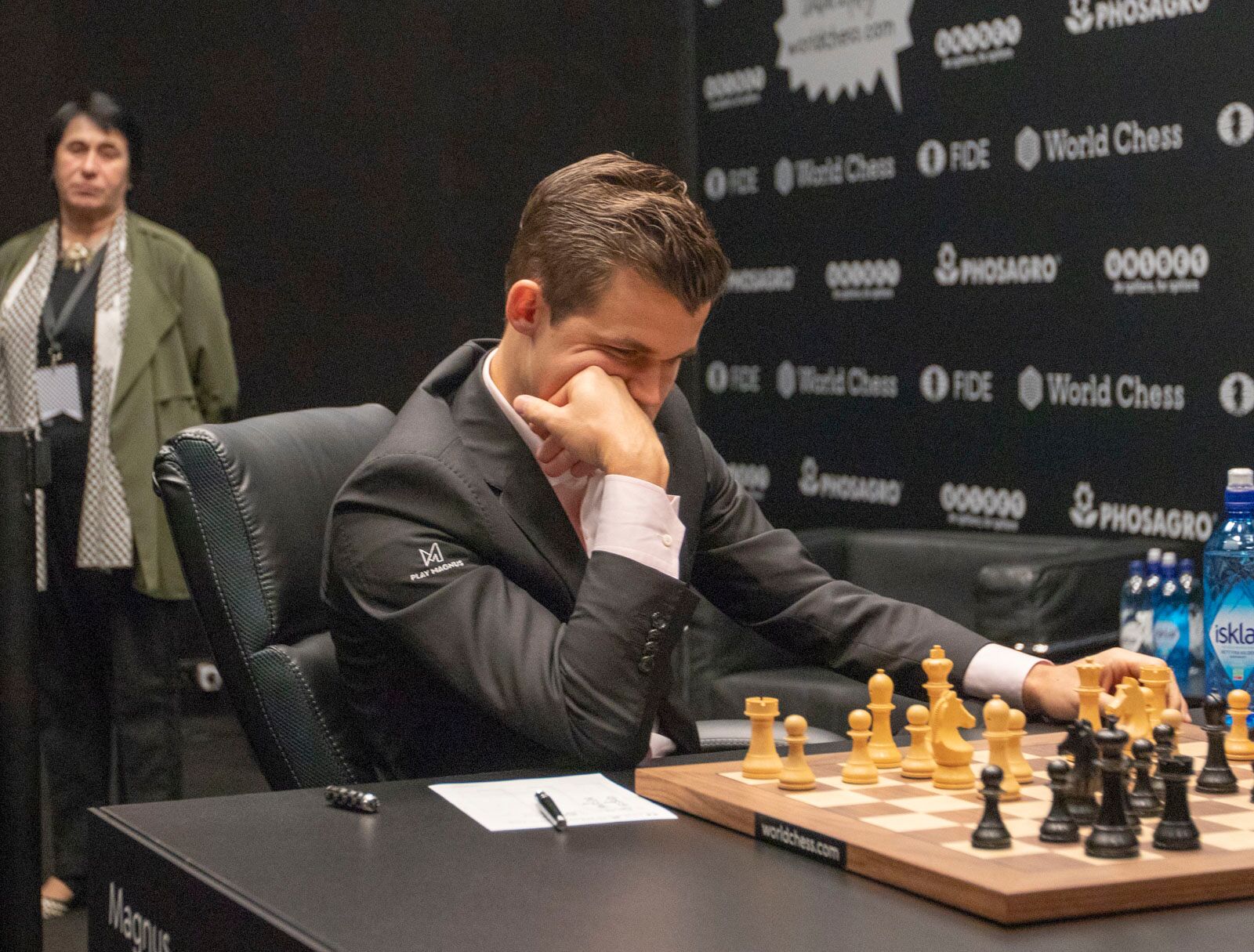 Chessms - Magnus Carlsen, atual campeão Mundial de xadrez