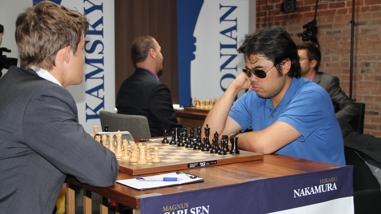 Magnus Carlsen BEATS Hikaru Nakamura in Blitz! : r/chess