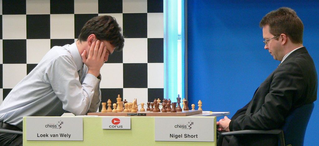 Tata Steel Chess 2022 Corus Nigel Short Loek van Wely