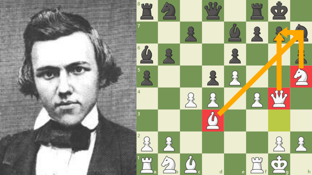 Paul Morphy Chess Games  Game 1 - Paul Morphy vs Dr. Jabez Carr (Carr  Defense) - Chess Forums 