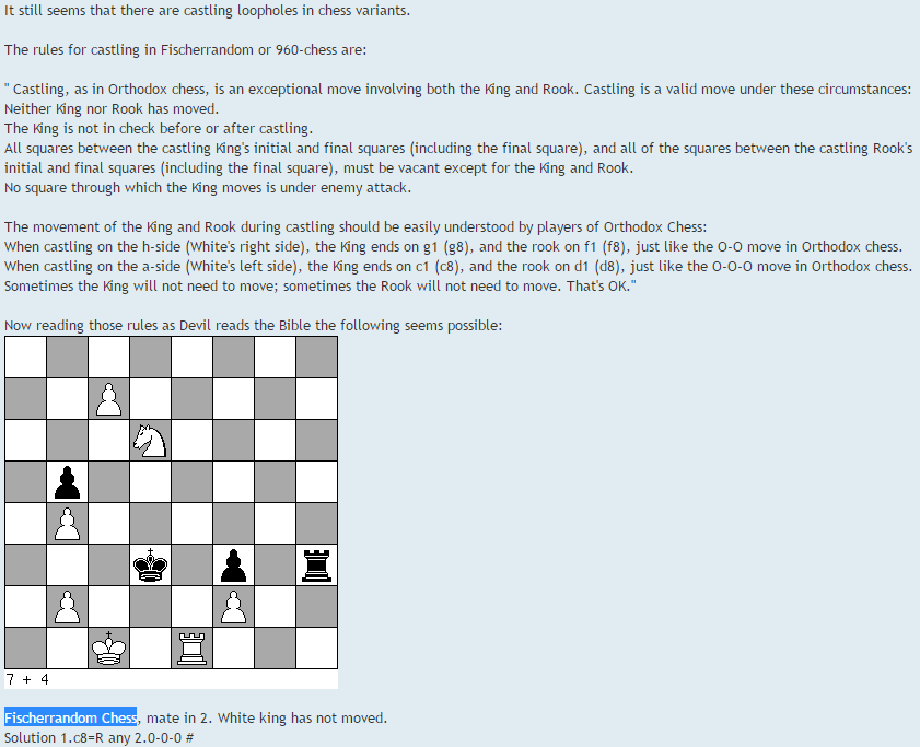 chess24 castling rules - Chess Stack Exchange