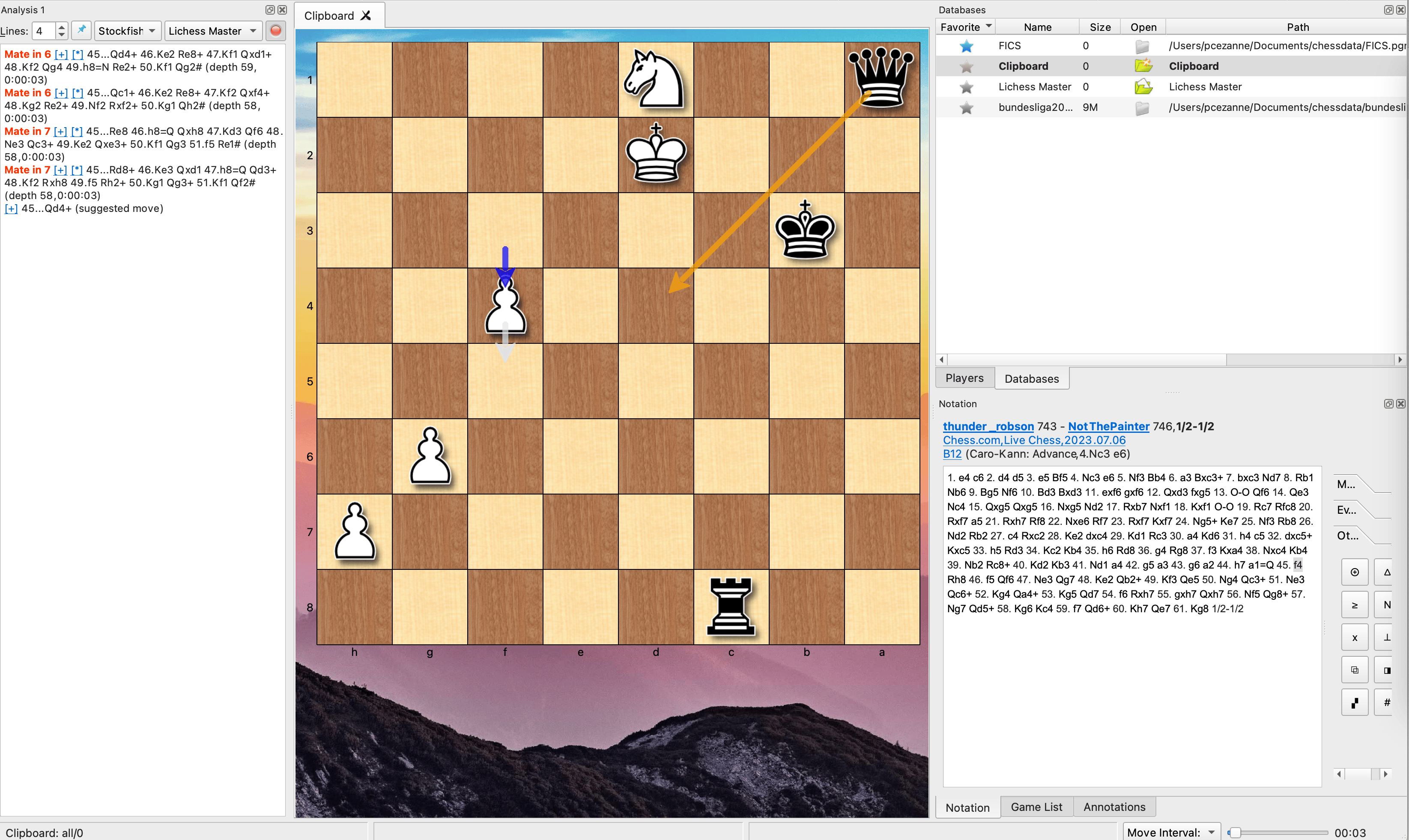 Depth of Lichess Server Analysis of the full game • page 1/2 • General  Chess Discussion •