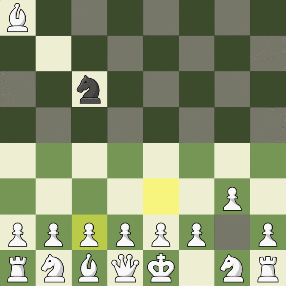 Battle vs Chess black mode (classic) 