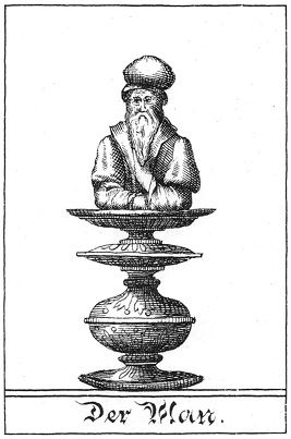 An illustration of the man chess piece.