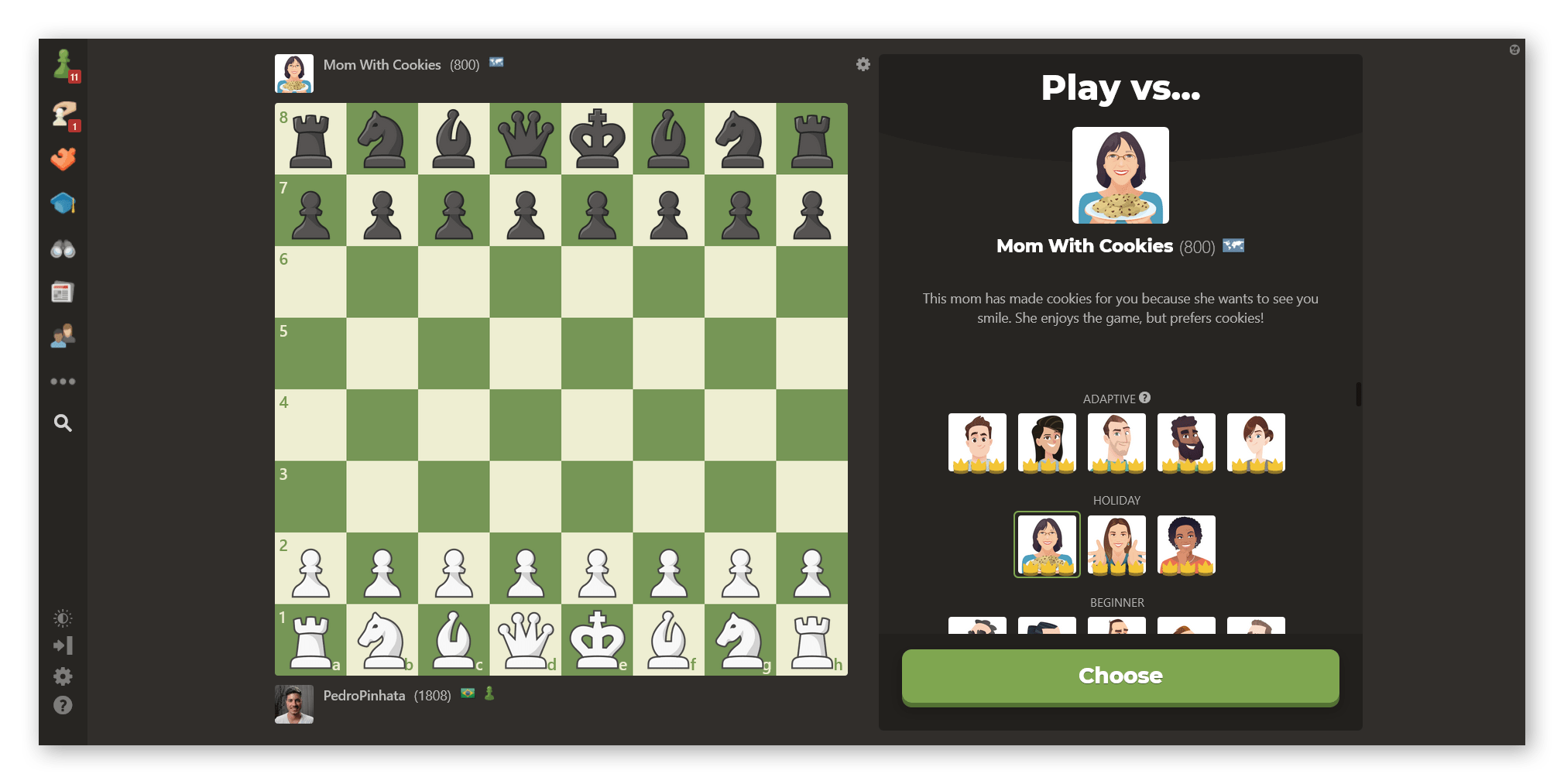 Now You Can Play Chess Against New Mom Bots