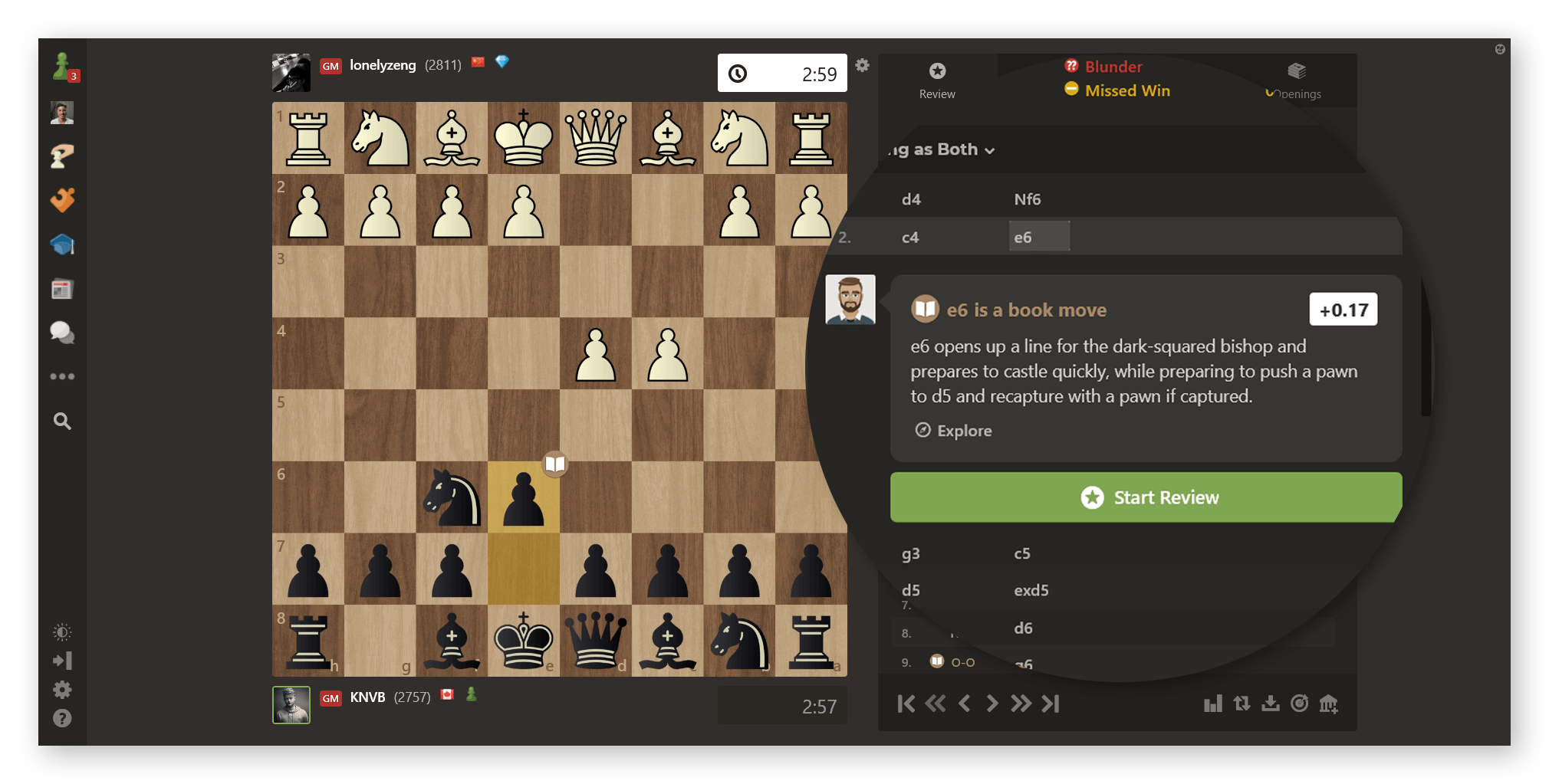Quarter 4 2021 Chess.com Game Review