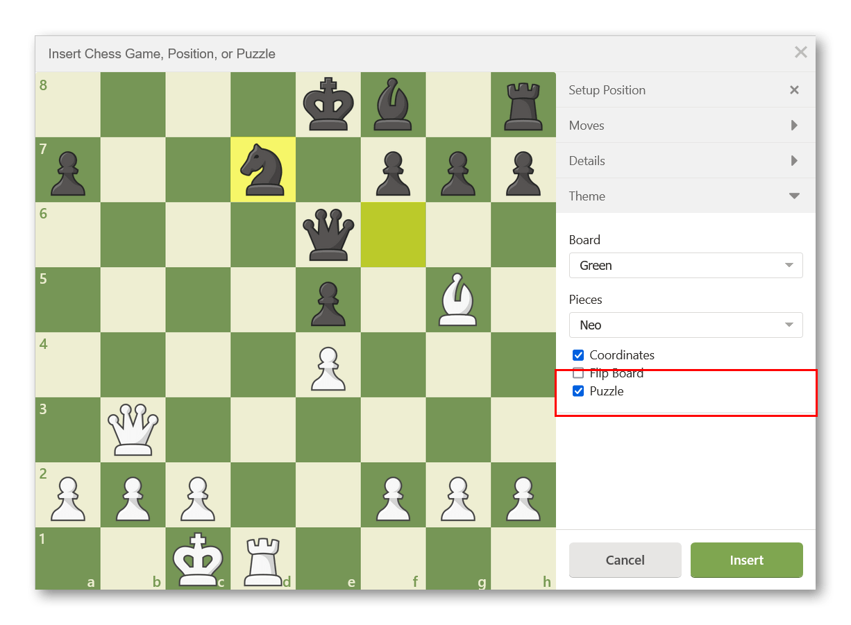 How can I play a game from a custom position? - Chess.com Member Support  and FAQs