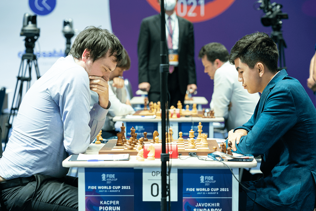 World Chess - ⛰ Dina Belenkaya and Adhiban Baskaran found