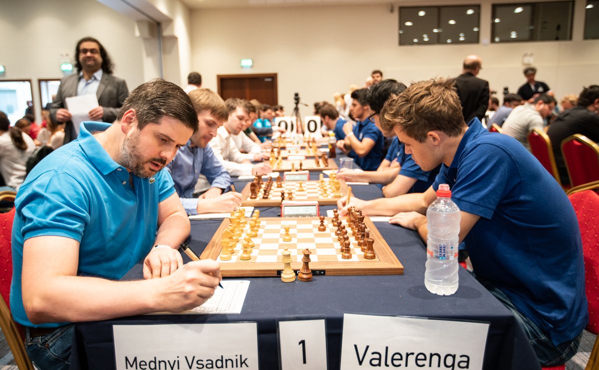 European Chess Club Cup: Carlsen 4.3 Points Ahead Of Caruana 