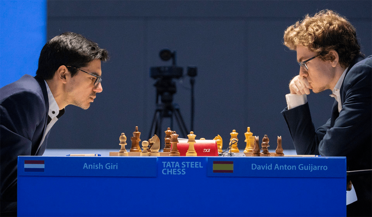 Stunning chess blunder gives Anish Giri victory in 2023 Tata Steel Chess  Tournament