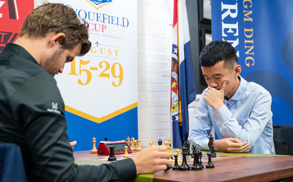 Ding Beats Carlsen In Playoff To Win Sinquefield Cup 