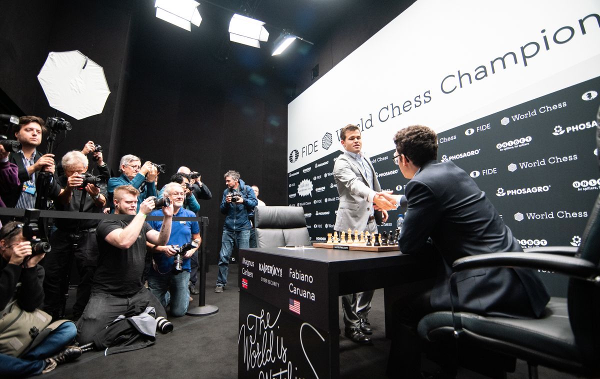 World Chess Championship Game 11: Good Prep Gets Caruana Easy Draw