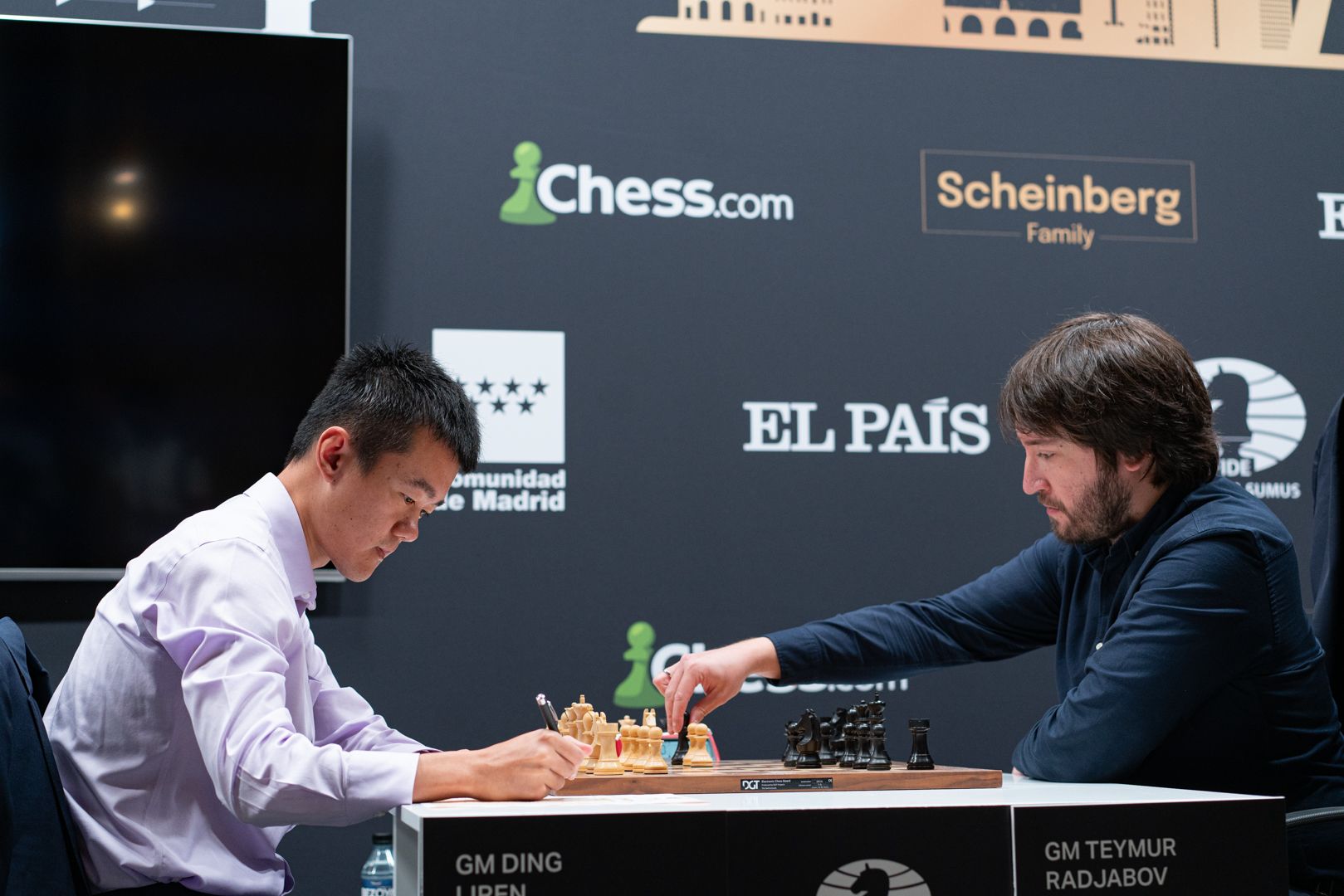 Teymur Rajabov draws with Ian Nepomniachtchi at FIDE Candidates 2022 -  AZERTAC