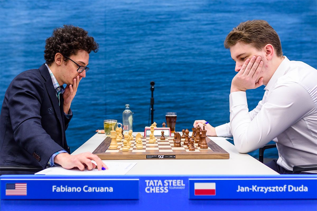 Tata Steel Chess 2022: Magnus Carlsen beats Fabiano Caruana