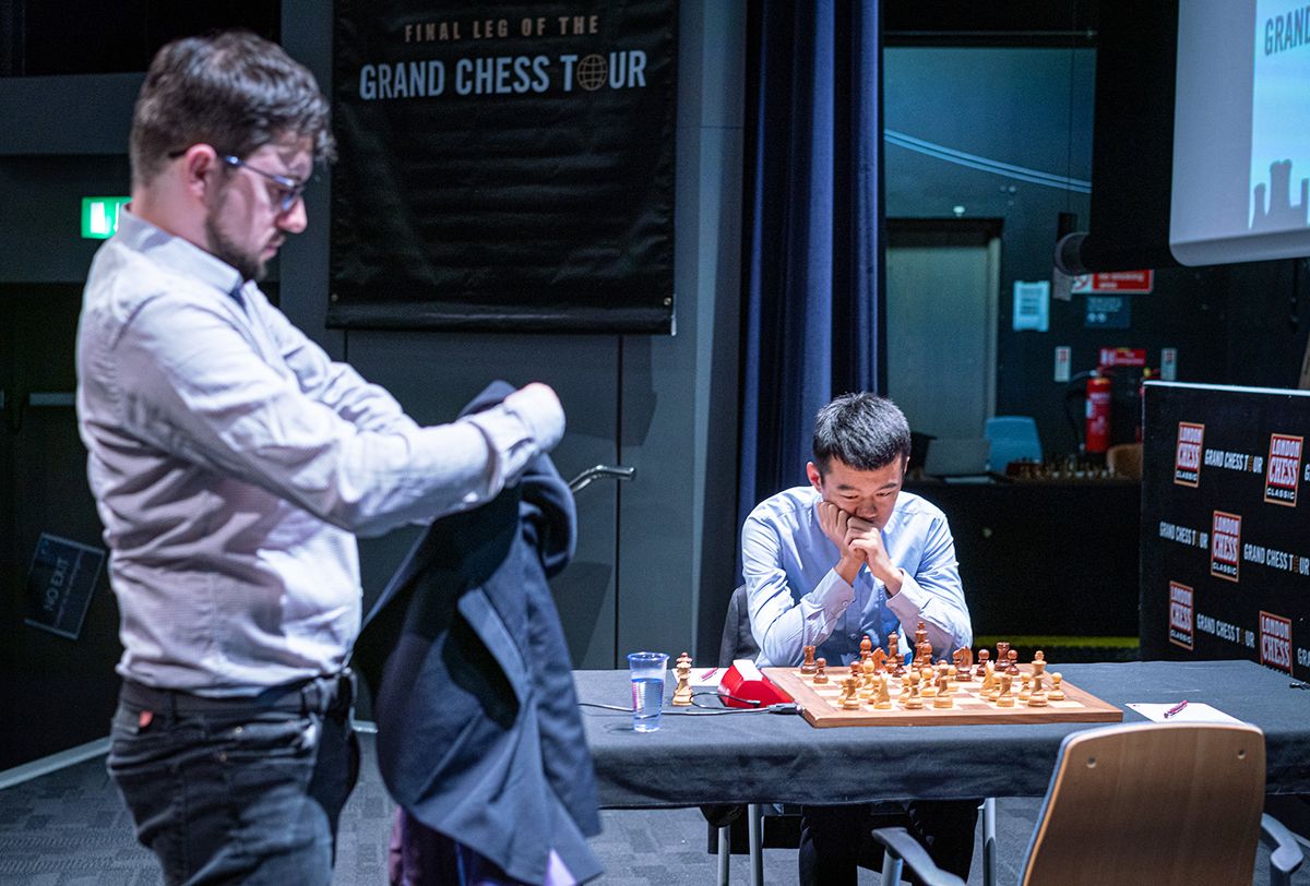 Grand Chess Tour on X: The man of the hour! Maxime Vachier-Lagrave  defeated Magnus Carlsen and is now leading the tournament! #Sinquefieldcup  #GrandChesstour  / X