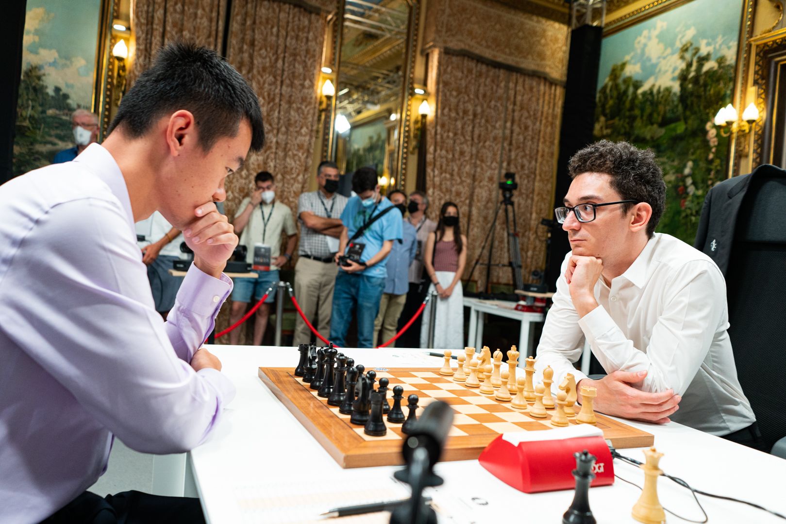 Duda blows Caruana away in bullet chess