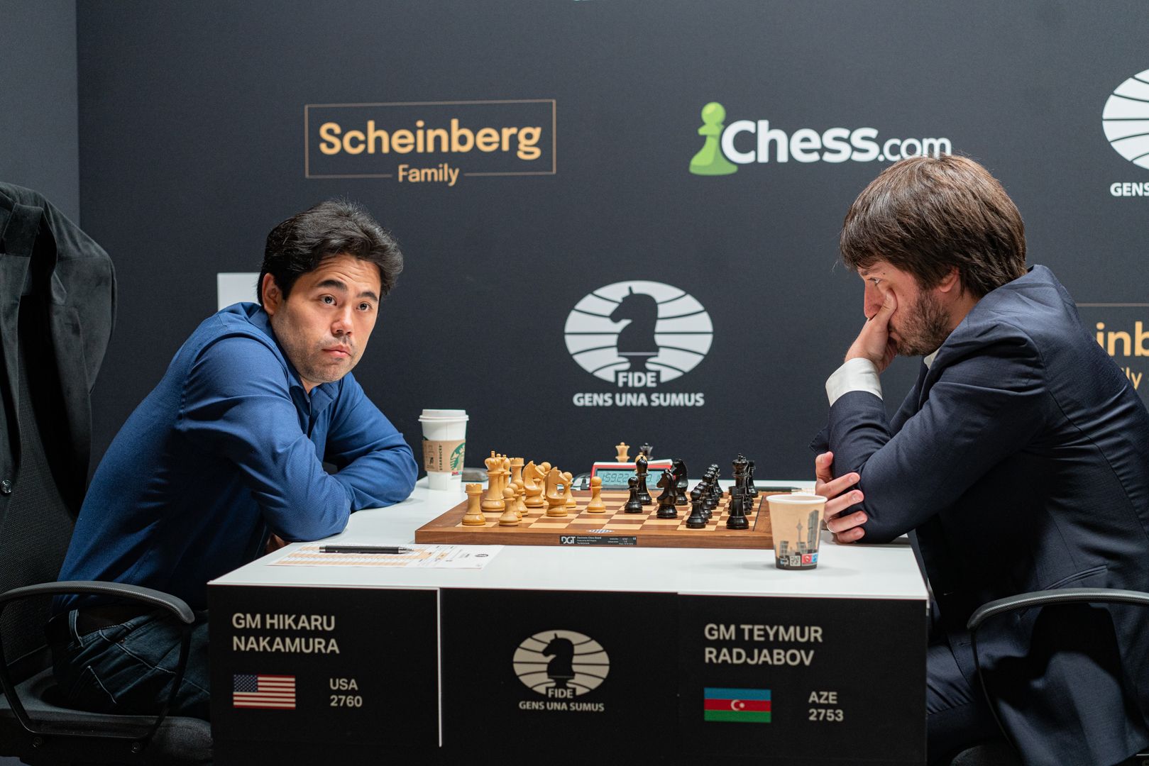 Nepo Pushes Against Ding's Berlin in Peaceful Ninth Round