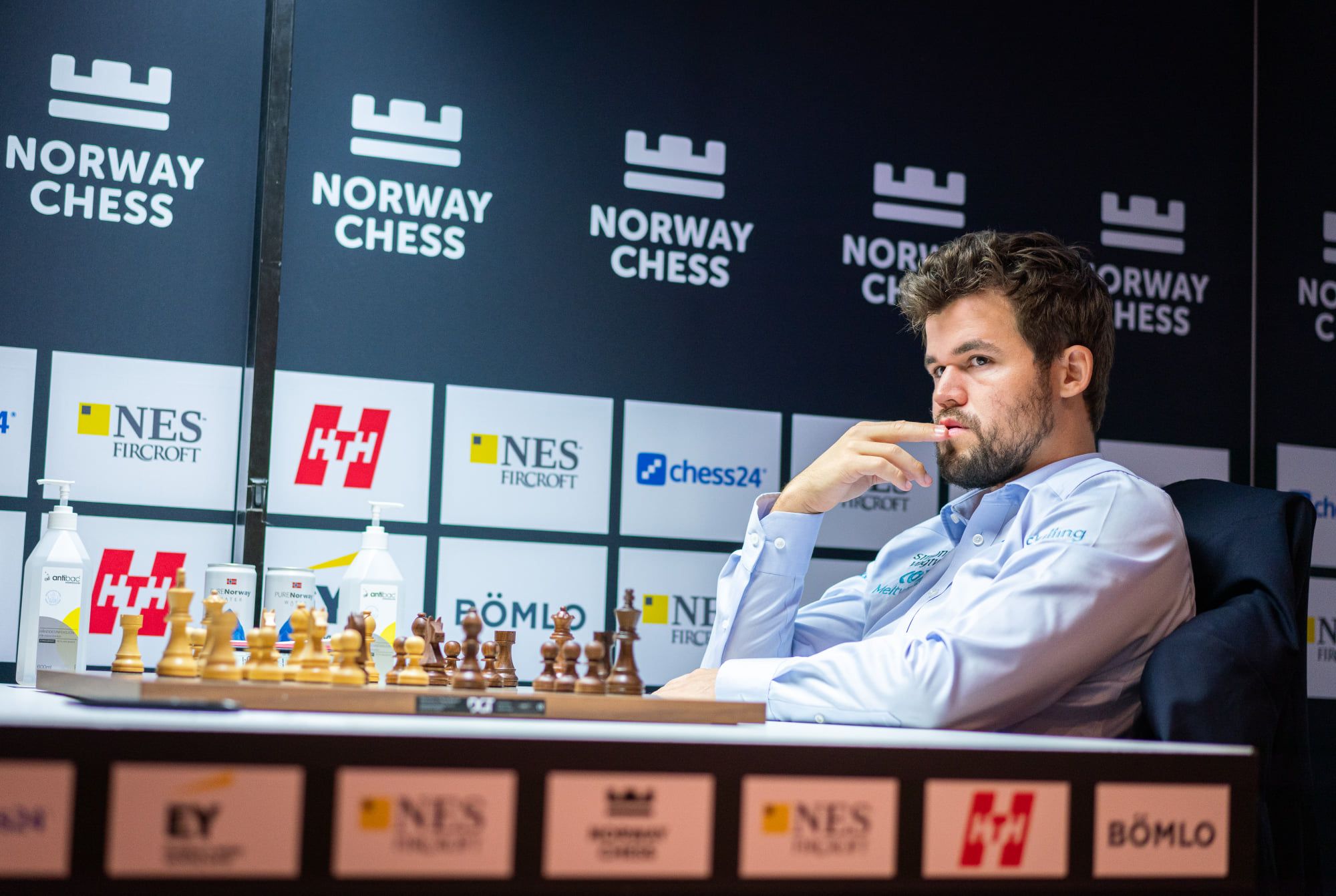 Magnus Carlsen wins Norway Chess with one round to spare