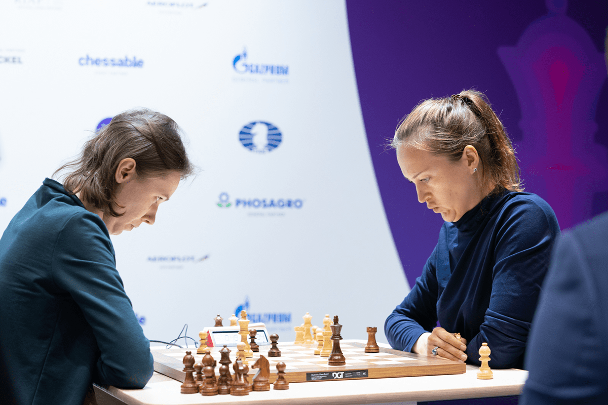 Muzychuk Ushenina 2021 FIDE World Cup
