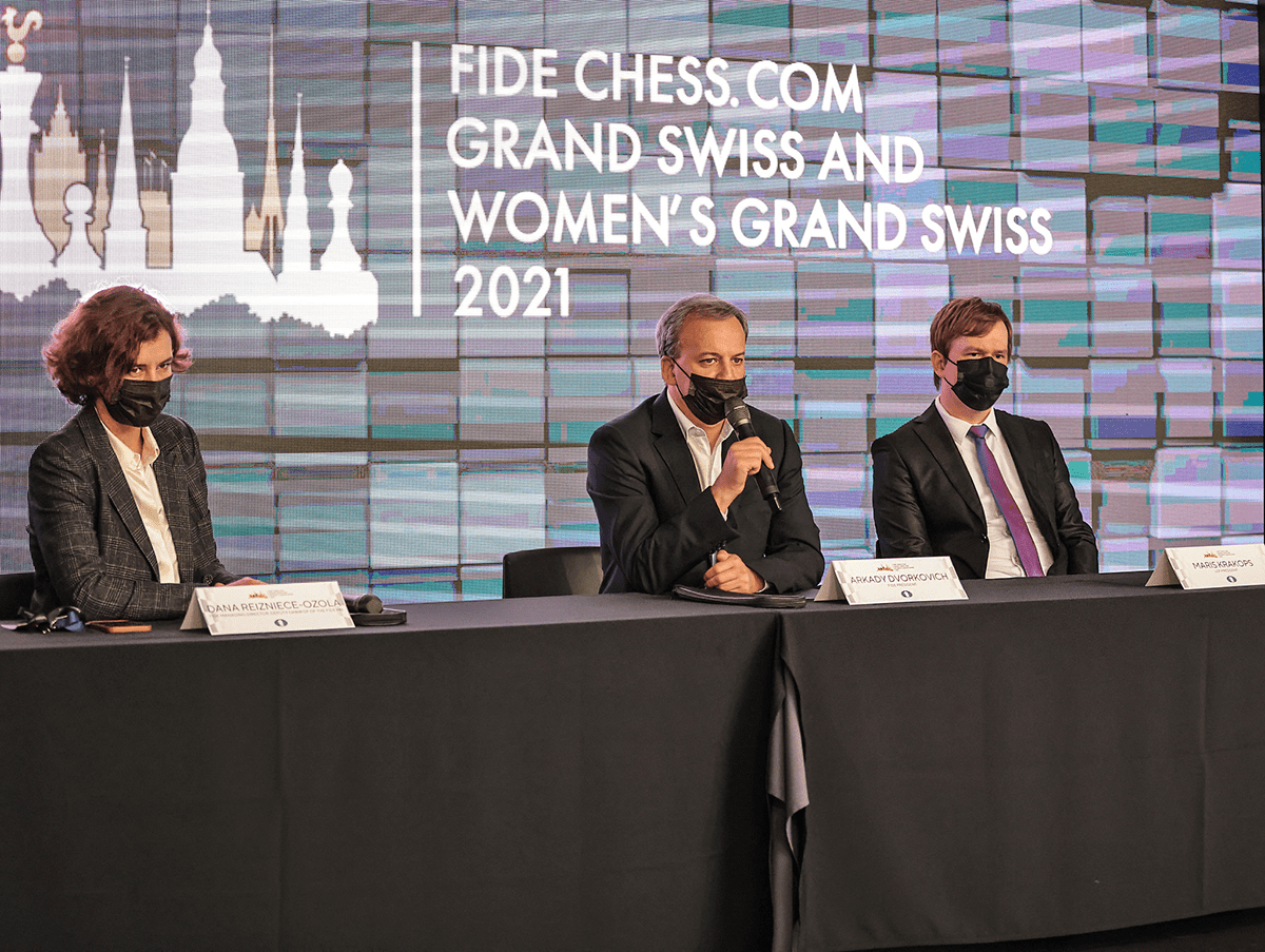 Arkādijs Dvorkovičs FIDE Chess.com Grand Swiss