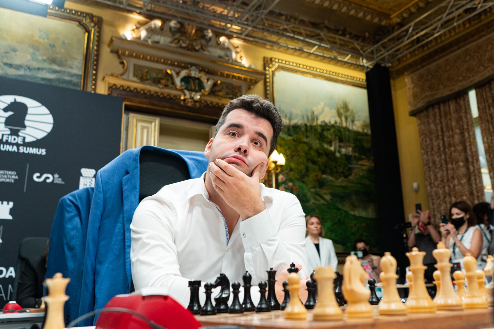 Ian Nepomniachtchi vs Alireza Firouzja, Sinquefield Cup 2022 R2 LIVE –  Chessdom