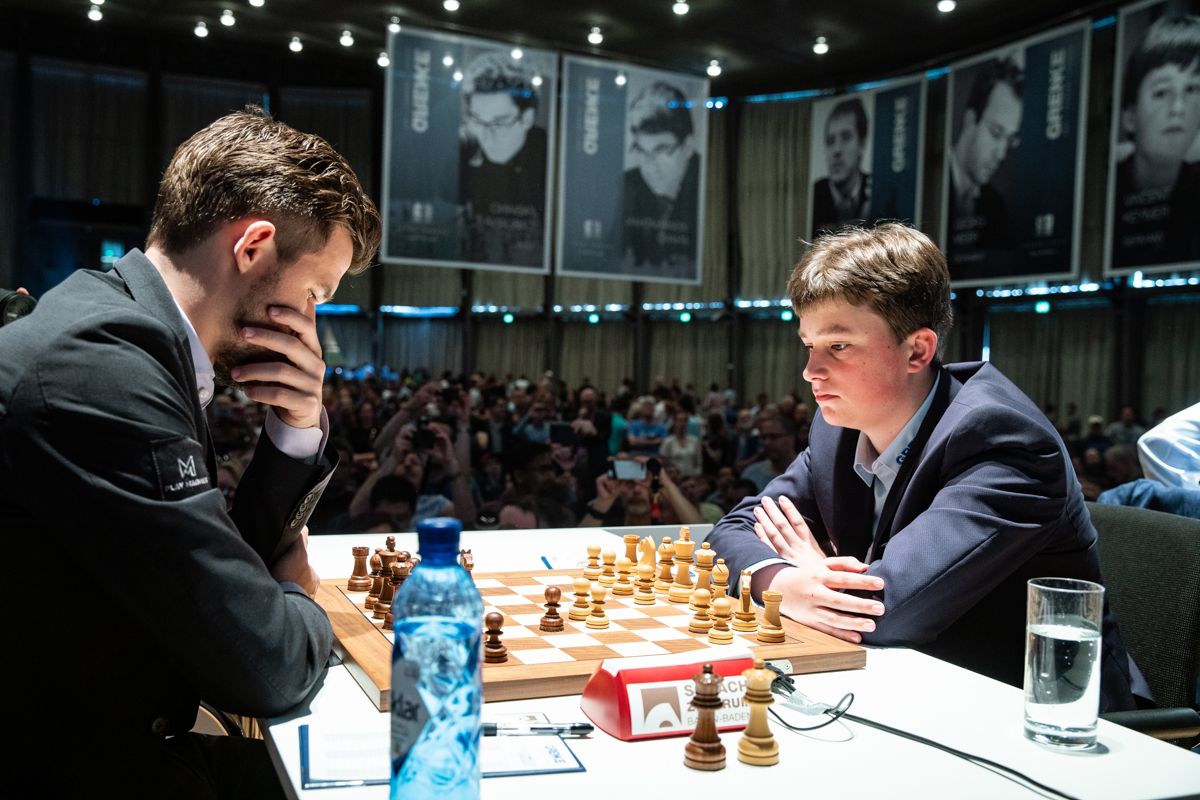 Chess.com on X: .@GothamChess is streaming #GRENKEchess live on   Don't miss the action between an on-fire  @MagnusCarlsen and the talented young Vincent Keymer!   / X