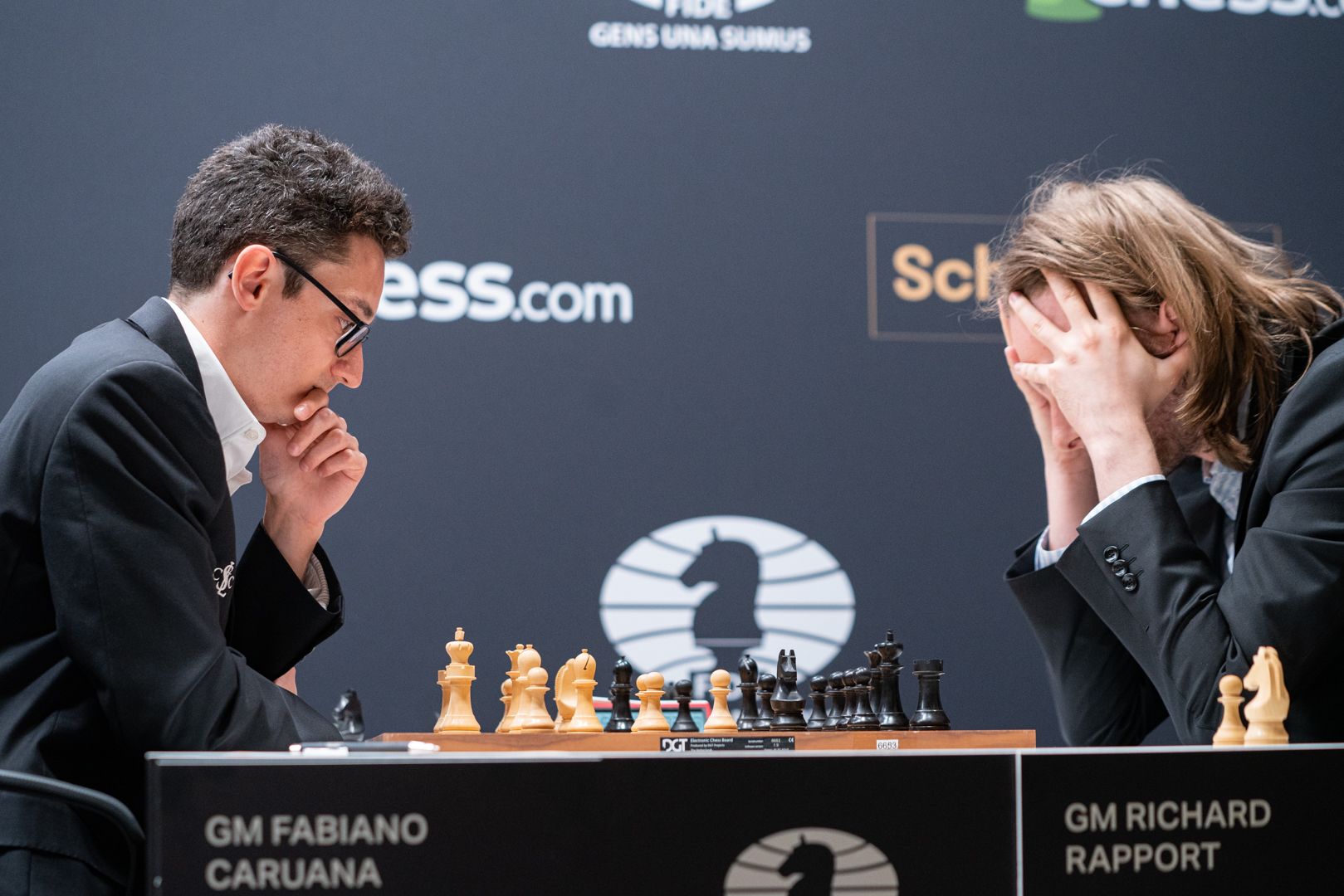 Nepomniachtchi and Caruana Won In Round 6 of the Candidates 2022