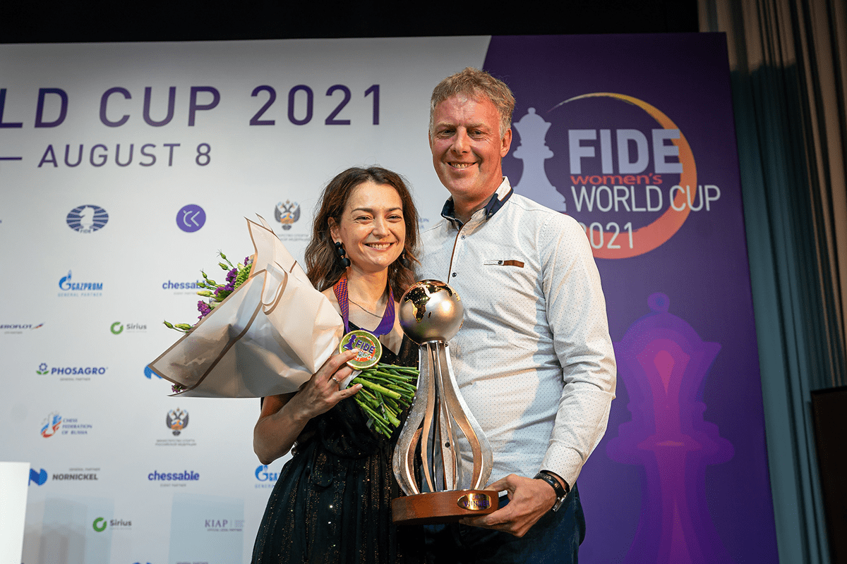Kosteniuk Tregubov Coupe du monde FIDE 2021
