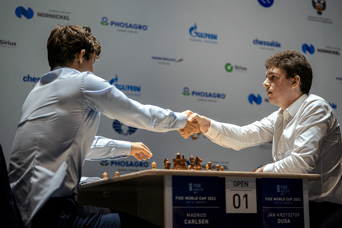 Chess - FIDE WORLD CUP Semifinals Carlsen, Duda, Karjakin