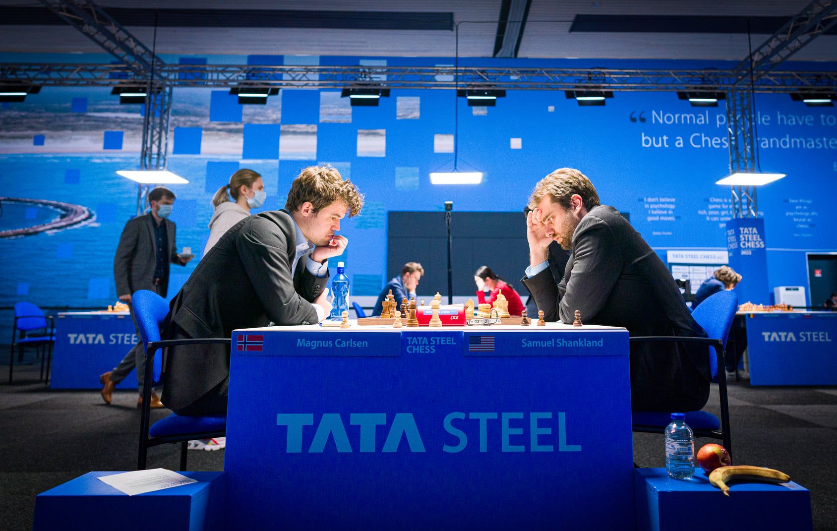 Tata Steel Chess 2022 R4: Mamedyarov, Praggnanandhaa Score 